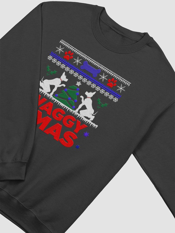 Sweater - "WAGGY XMAS" - Red Print product image (5)