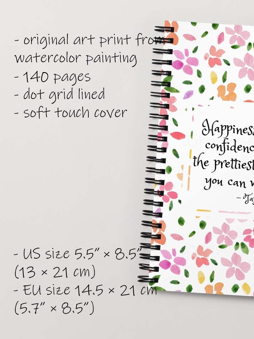 Happiness and Confidence Inspirational Quote by Taylor Swift product image (4)