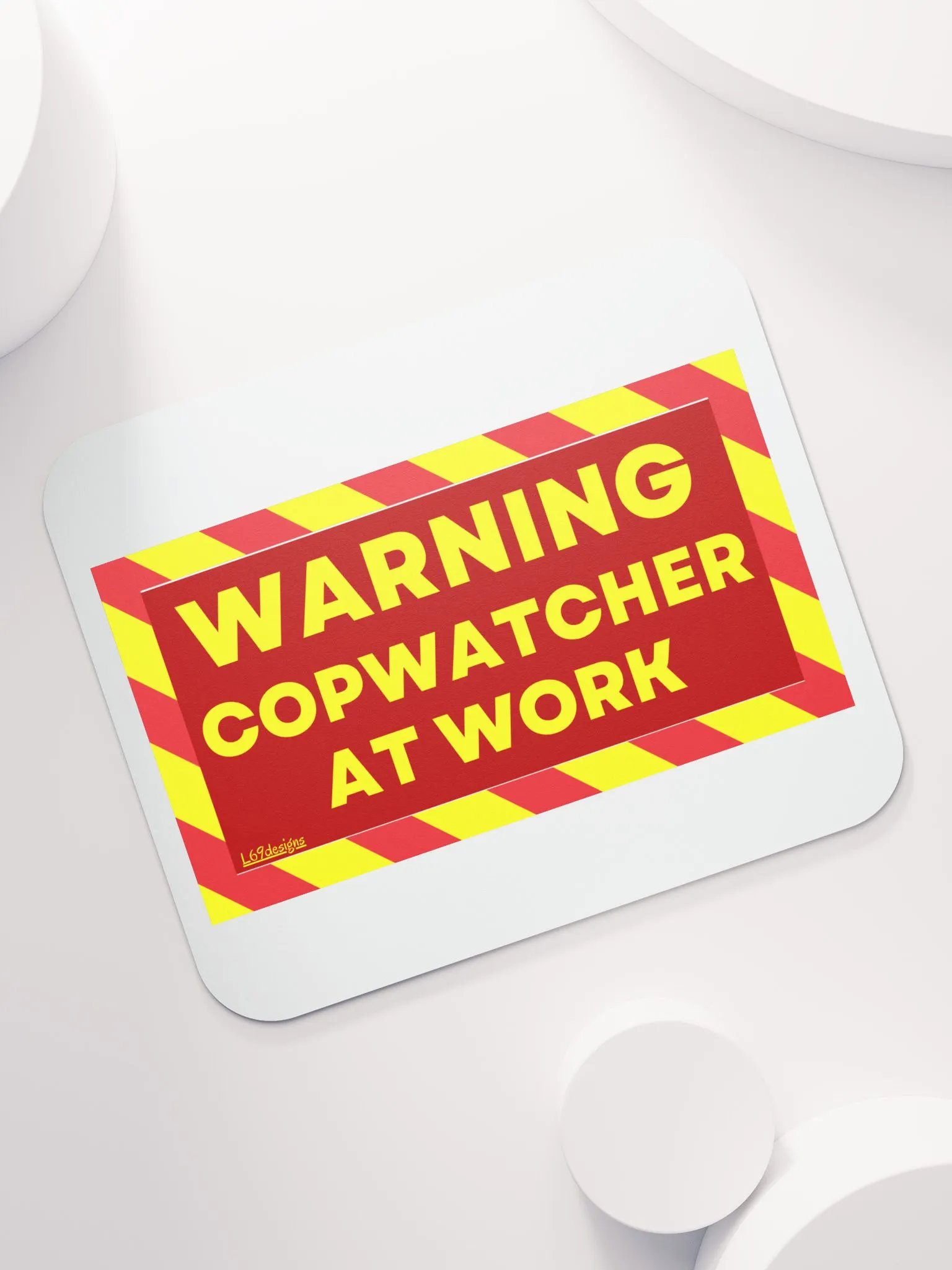 WARNING : COPWATCHER AT WORK product image (7)