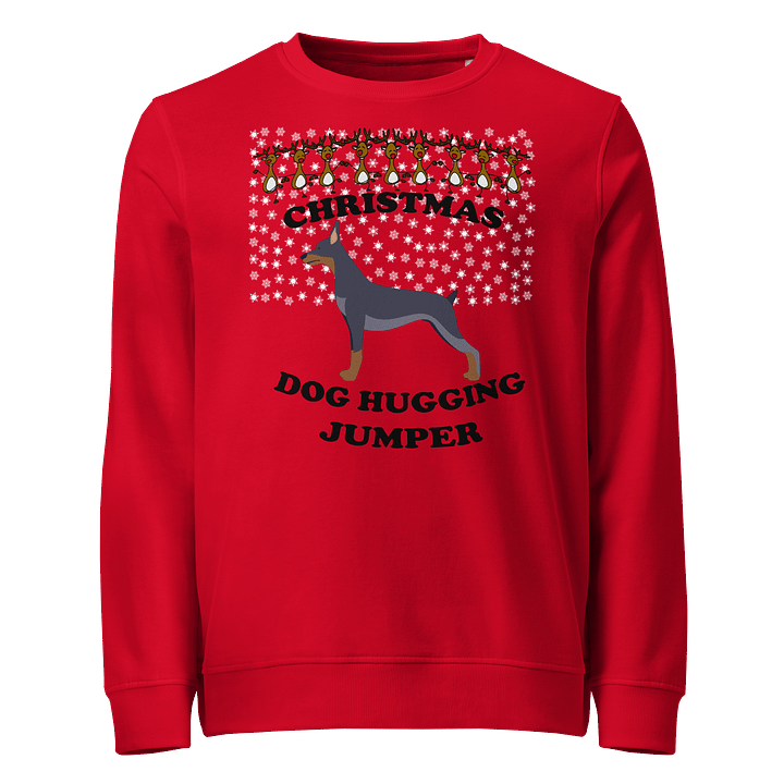 Christmas Dog Hugging, Dobermann product image (21)