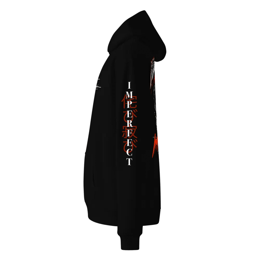 Perfectly Imperfect (Wabi-Sabi) Unisex Premium Oversized Hoodie product image (4)