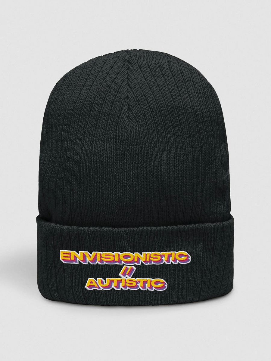 Envisionistic//Autistic Ribbed Knit Beanie product image (1)