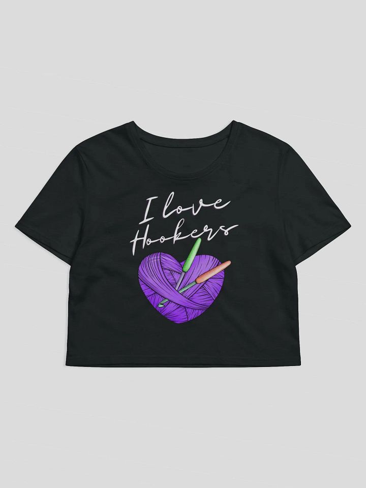 Hookers - dark purple croppie product image (1)