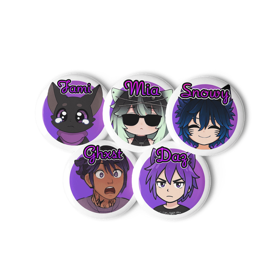 VR Famo Mixed Badges (Set 1) product image (3)