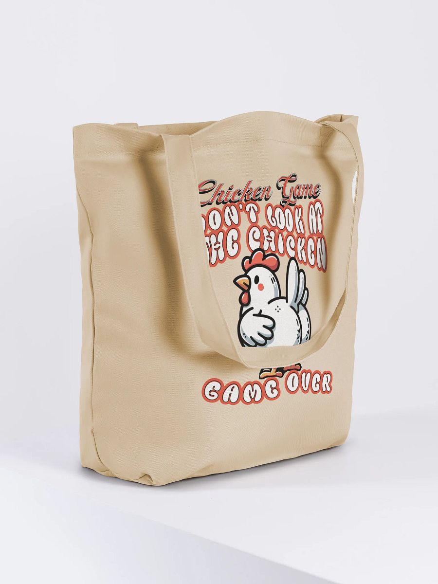 Chicken Game Dont Look At The Chicken Game Over Eco-Friendly Tote Bag product image (4)