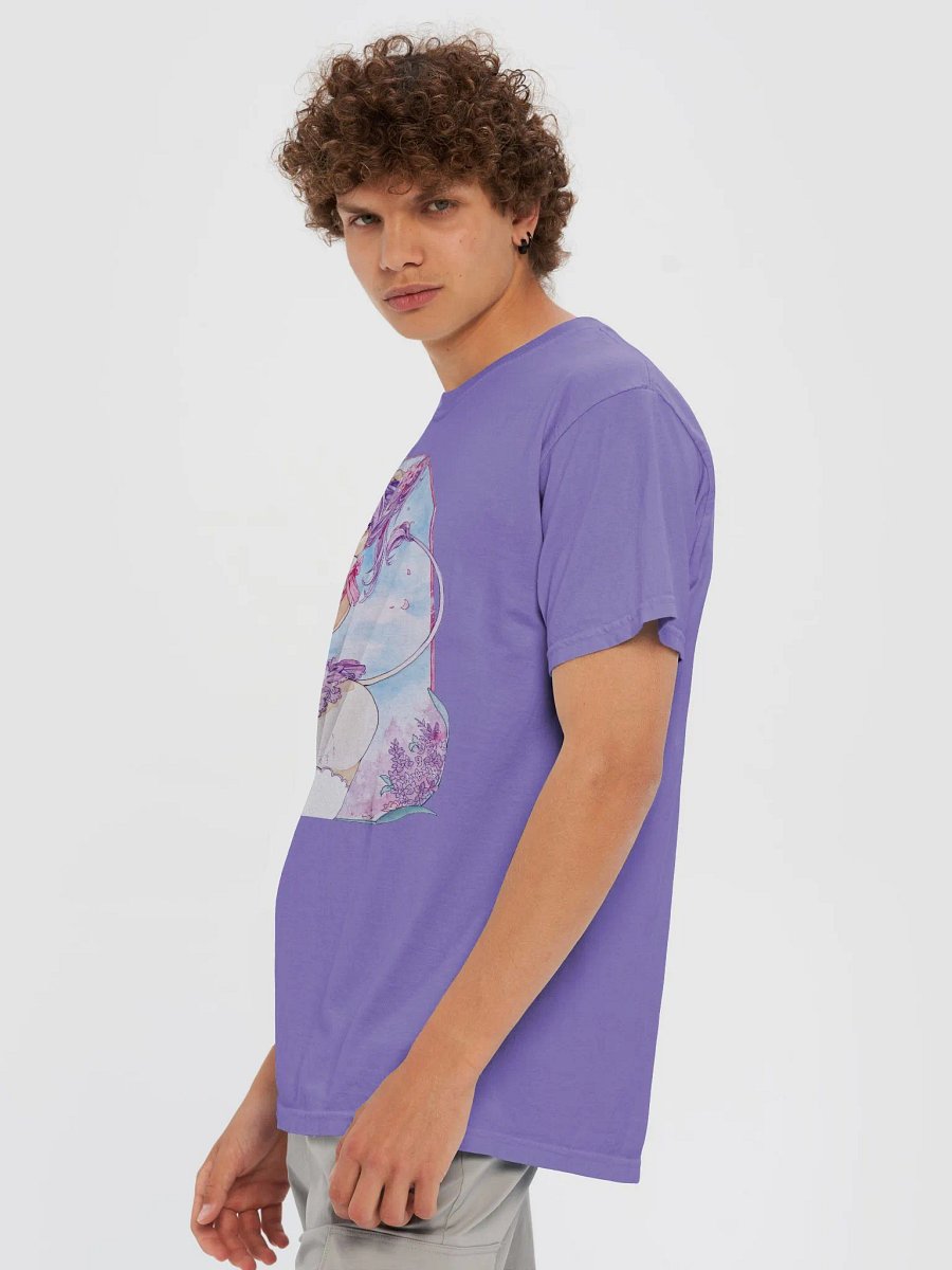 Unicorn and Lilac Heavyweight Unisex T-Shirt product image (6)