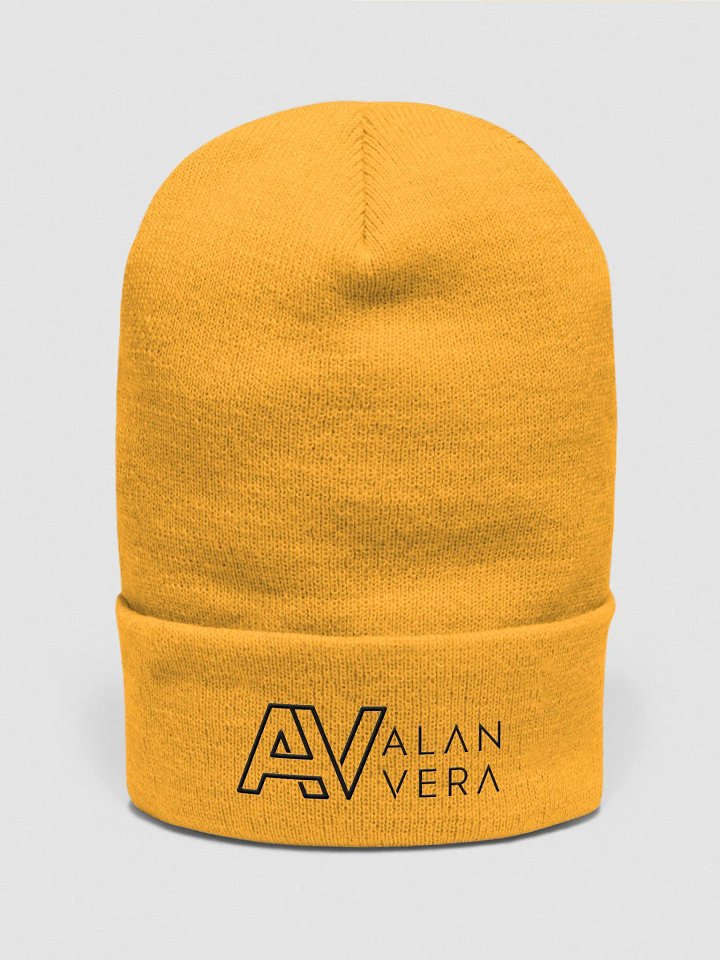 Alan Vera Black Logo Beanie product image (1)