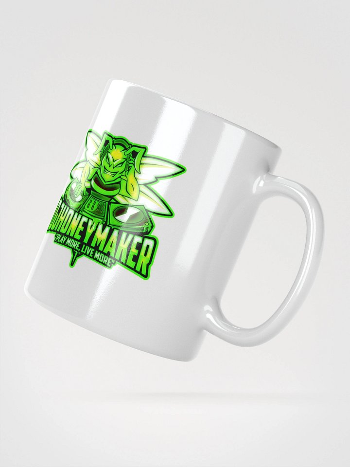 Neon Logo White Glossy Mug product image (4)