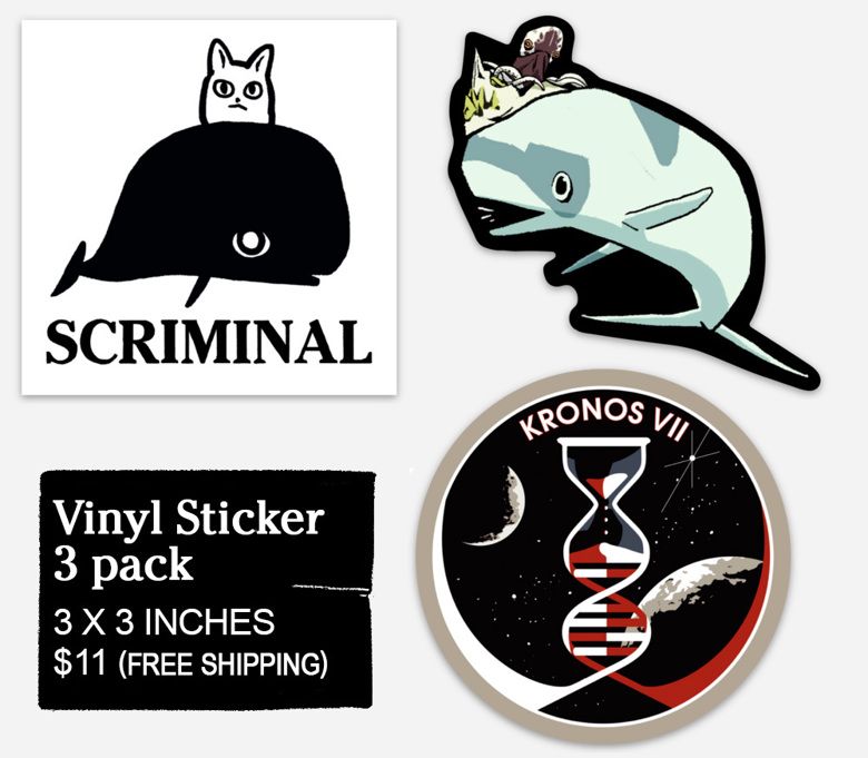 Scrimshaw Sticker 3 Pack product image (1)