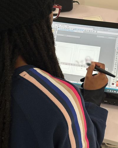 Our illustrator hard at work on our next children’s book!

#childrensbookillustrator #beautifulart #newbook