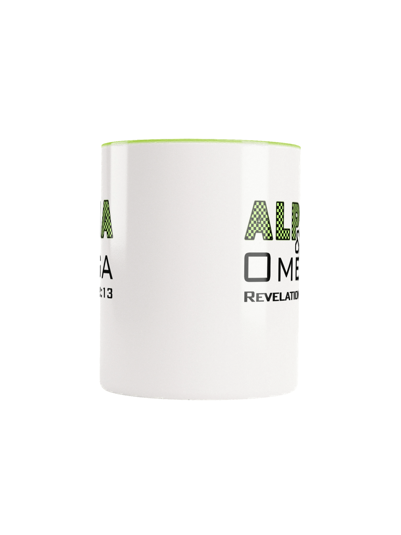 Alpha & Omega Christian Mug | Jesus Christ Faith Gift | Inspirational Coffee Cup for Believers product image (6)