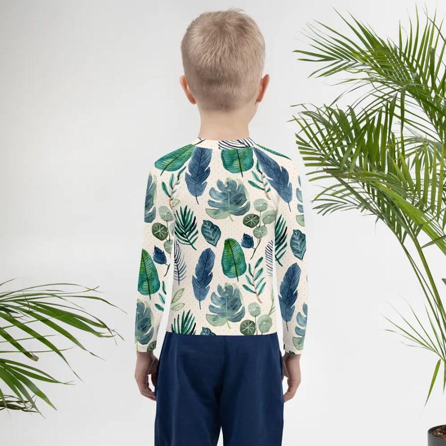 Botanical Bliss Kids Rash Guard product image (7)