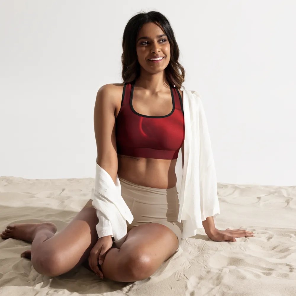Radiant Red Sports Bra product image (2)