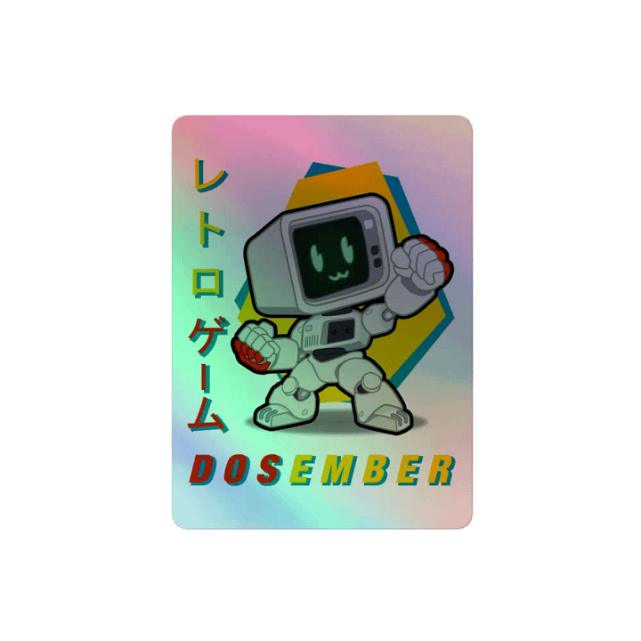 Dosember Holo sticker product image (2)