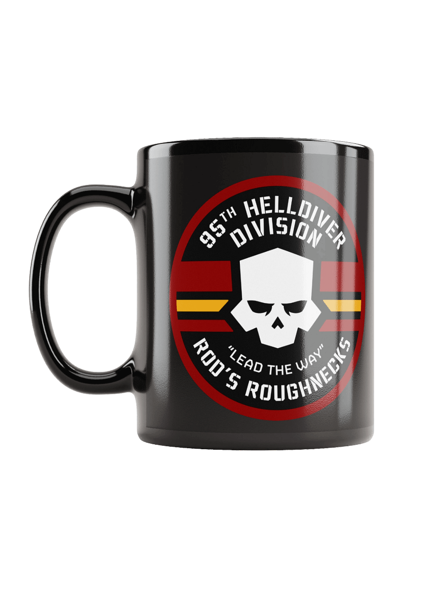 95th Black Ceramic Mug product image (6)