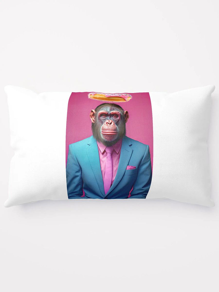 Donut over Business Chimp Pillow product image (13)
