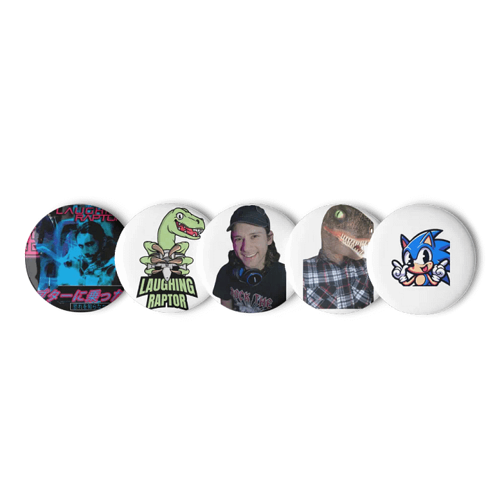 Neo-Noir Adventure - Pin Button Set product image (1)