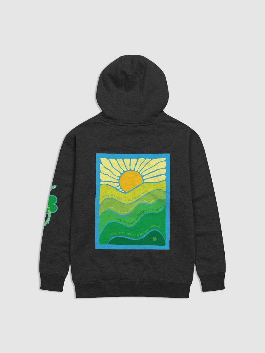 IRISH SUNSHINE AND SHAMROCKS • Heritage cotton unisex premium hoodie product image (15)