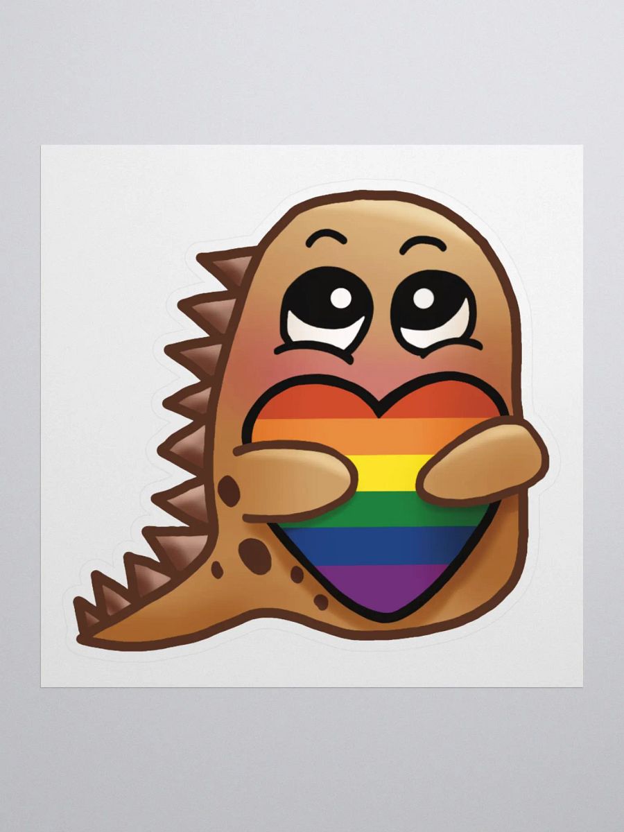 Potaytosaurus Pride Love Sticker product image (2)