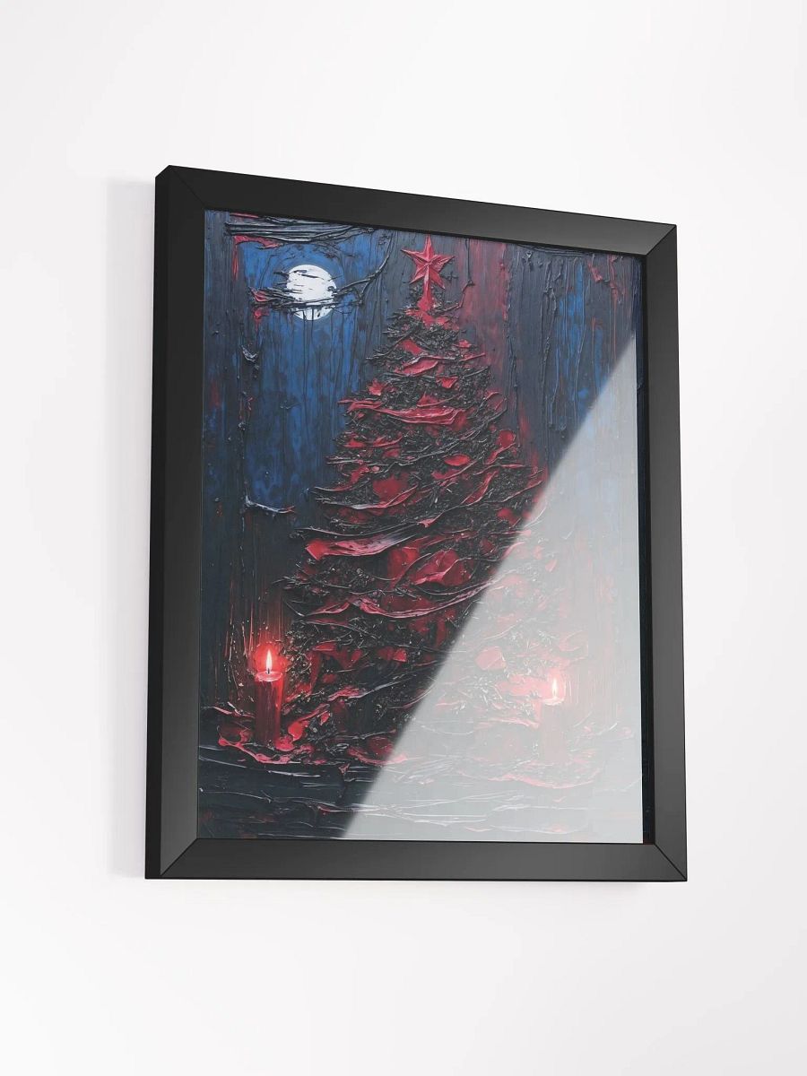 Glowing Christmas Tree Framed Print product image (13)
