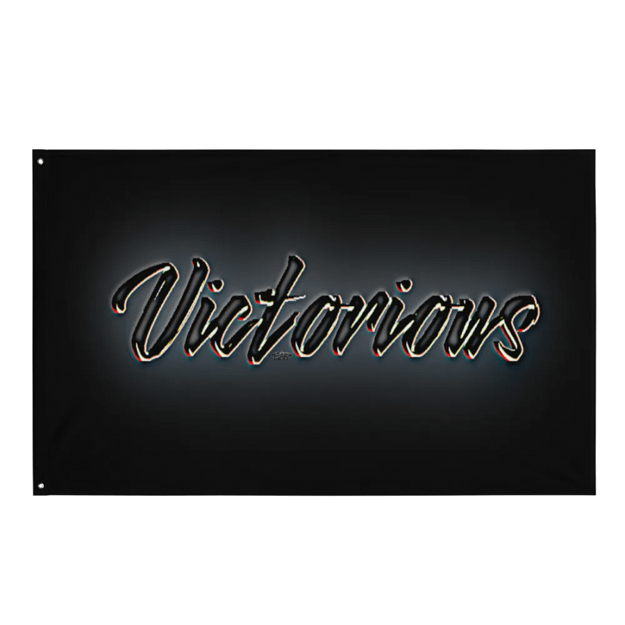 Victorious - Black - Flag product image (1)