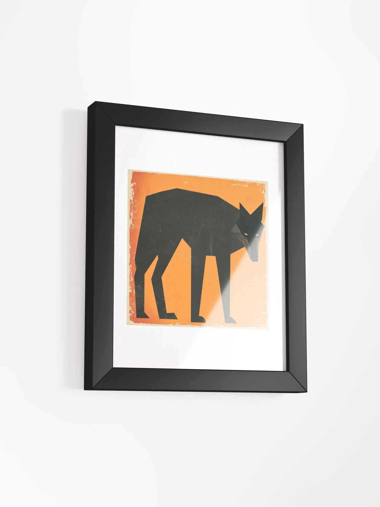 Framed Wolf Akela Print product image (16)