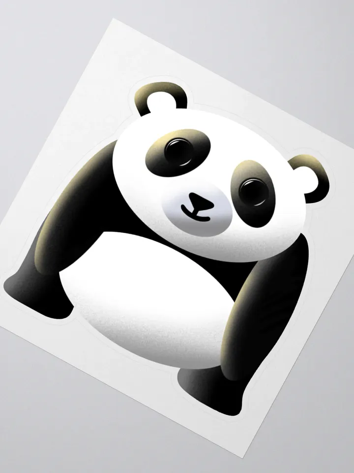 Panda Kiss Cut Sticker product image (2)