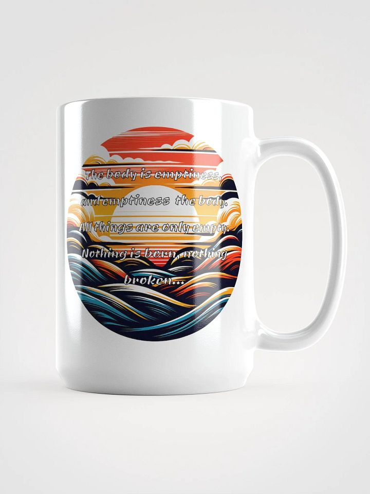 Edo Samurai Sunset Coffee Mug – Sip in Zen Serenity product image (1)