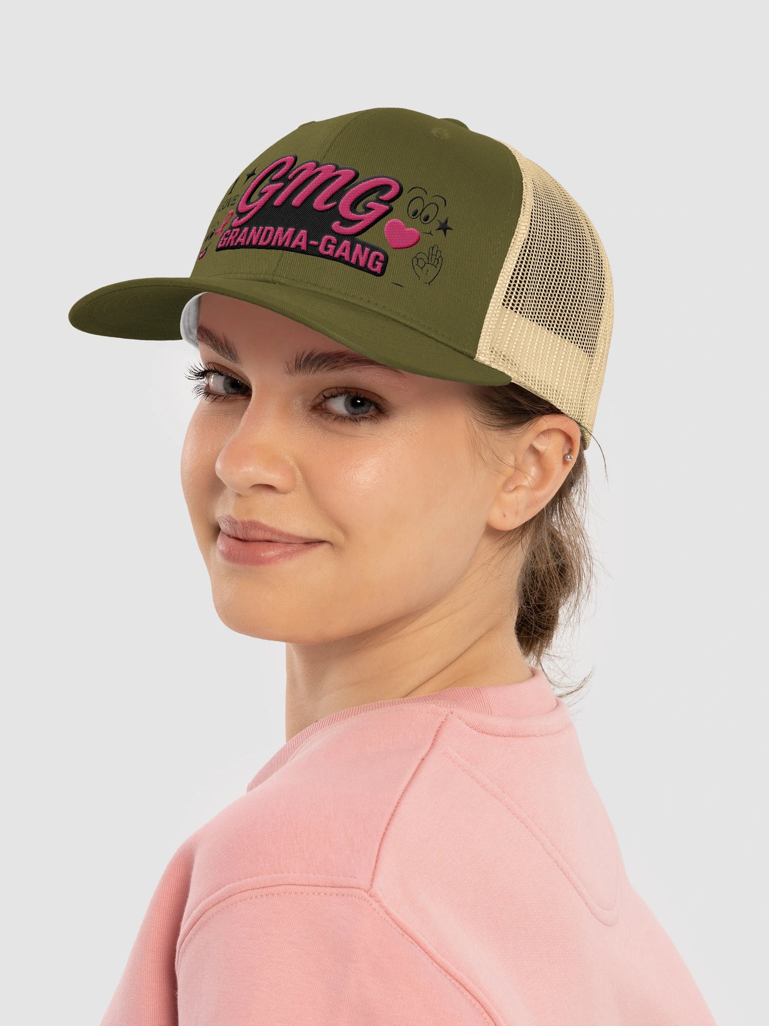 "One Love Cancer Grandma Gang Hat" product image (4)