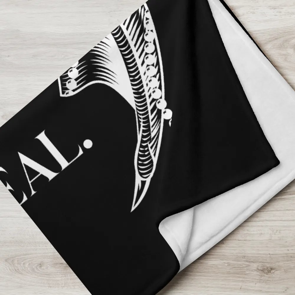 Bargainer Calling Card Throw Blanket product image (5)