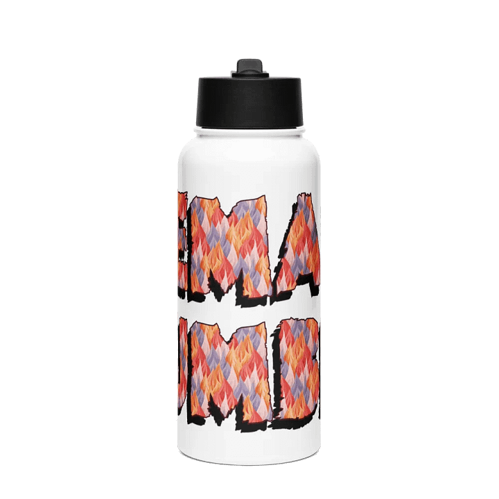 Stainless Steel Bottle Flaming Motivation product image (1)