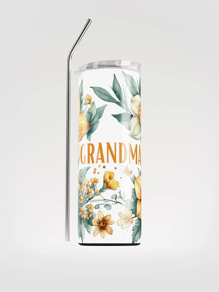 Grandma's Daffodil Garden Stainless Steel Tumbler product image (2)