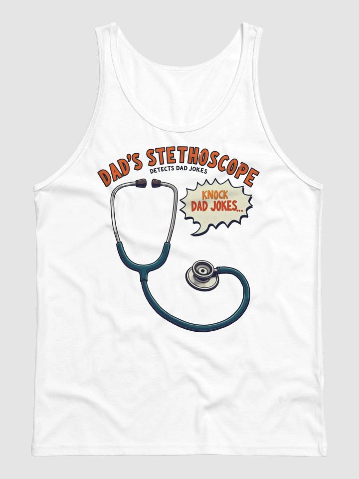 Dad's Stethoscope Humor Tank product image (2)