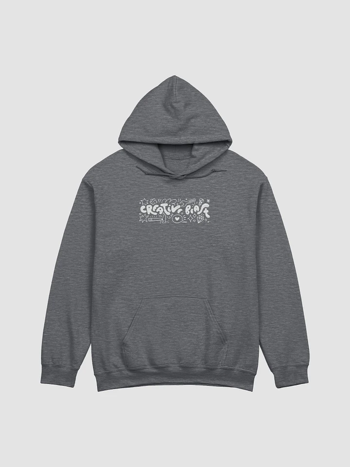CREATIVE CHAOS HOODIE - White txt product image (18)