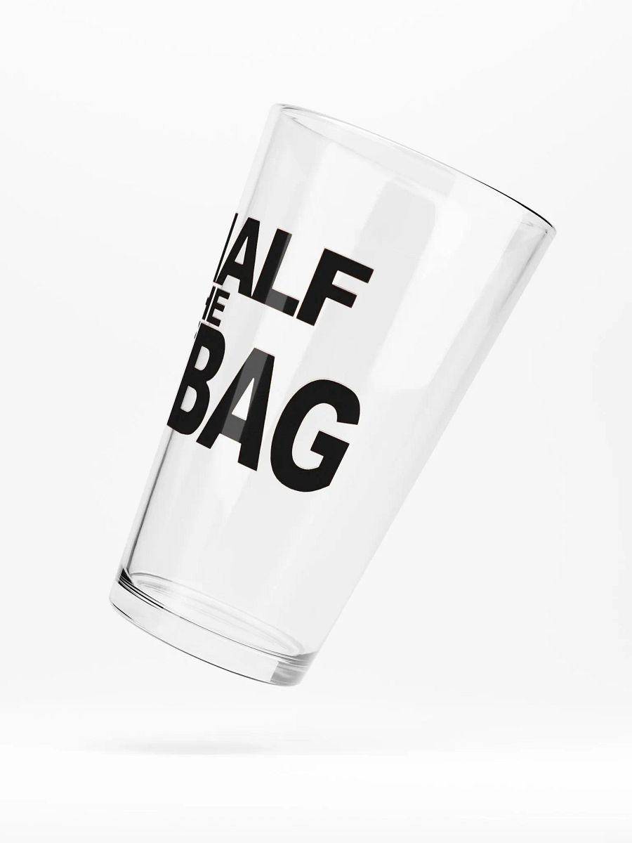 Half in the Bag Pint Glass product image (5)