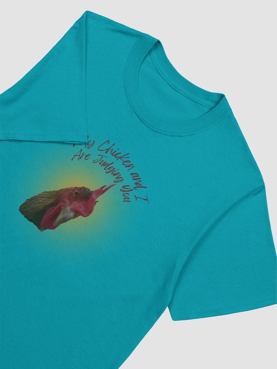 Judgmental Chicken Unisex T-Shirt product image (99)