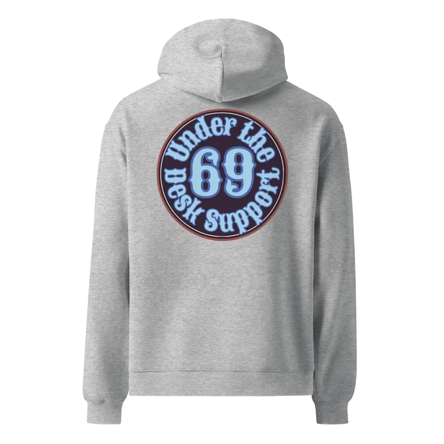 Desk Support Unisex Oversized Hoodie product image (7)