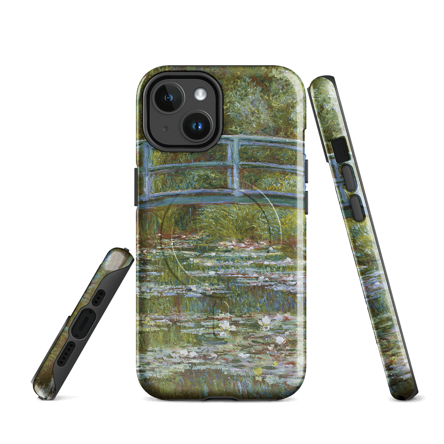 Monet Water Lily Bridge iPhone® MagSafe® Tough Case product image (1)