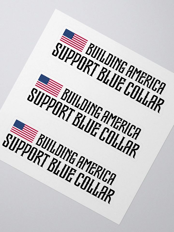 Building America (3) Stickers product image (2)