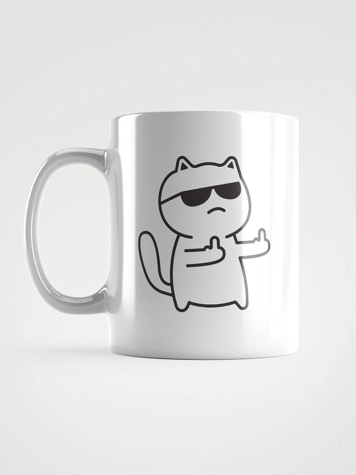 Sassy Cat Middle Finger Mug product image (1)