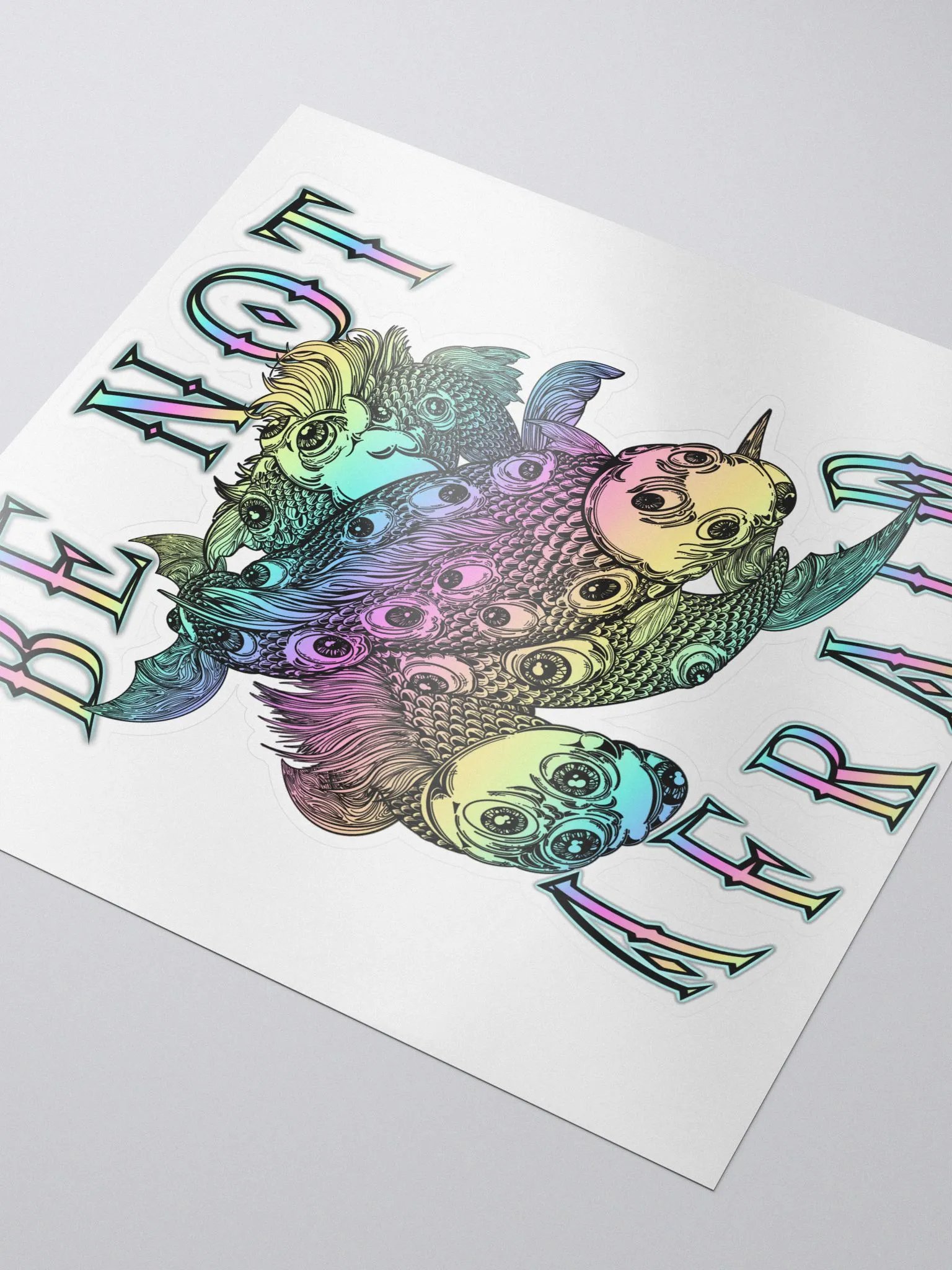 Holy Carp: Kiss Cut Sticker product image (3)