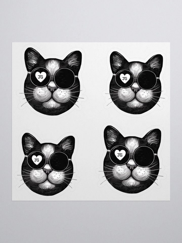 Classy Cat Stickers stickers product image (1)