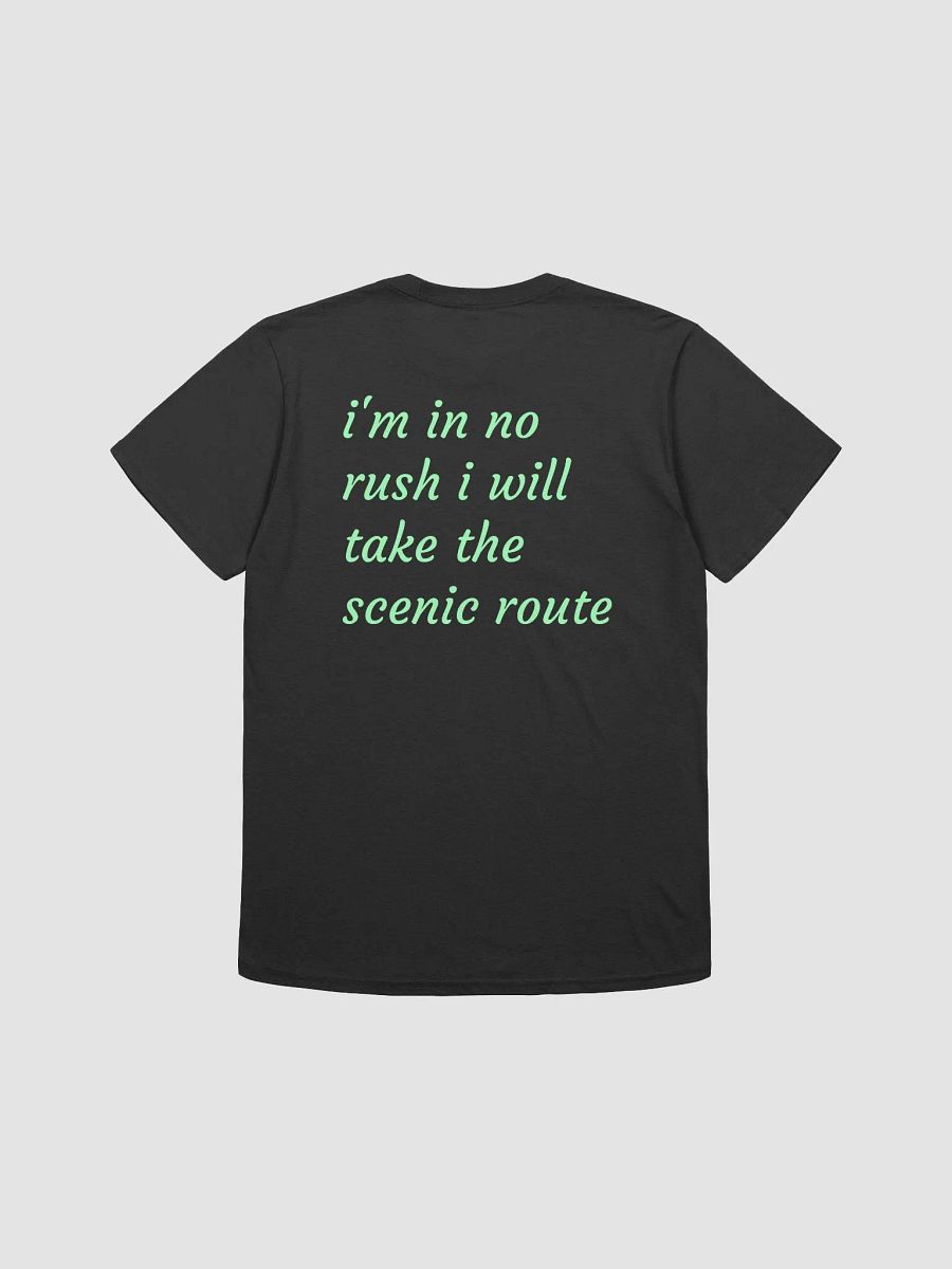 i'm in no rush i will take the scenic route T-Shirt product image (1)