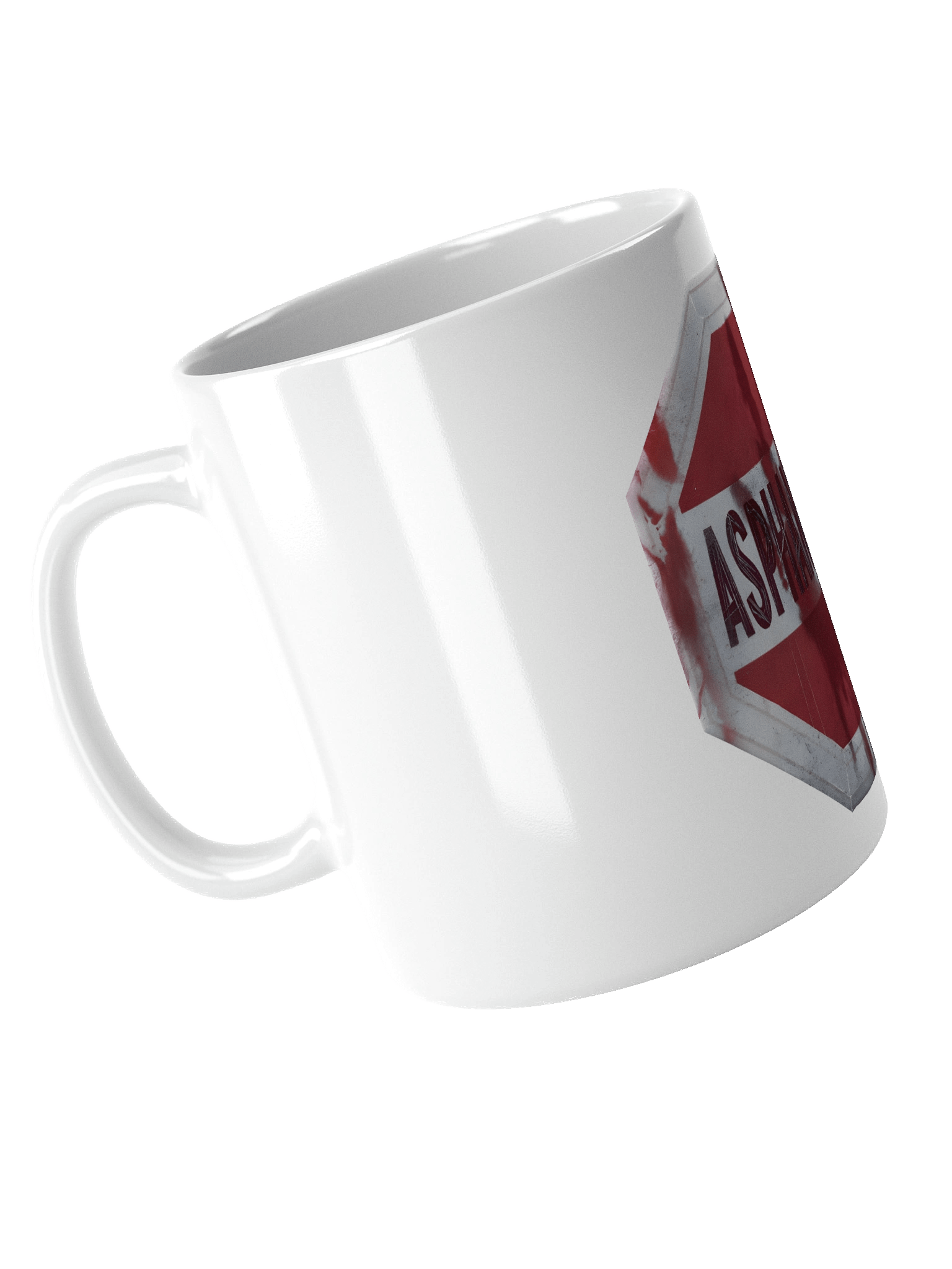 ASPHANOMALY Stop Sign White Mug product image (4)