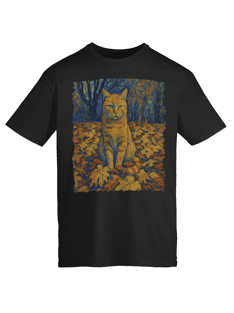 Autumn Feline Cat T-Shirt product image (97)