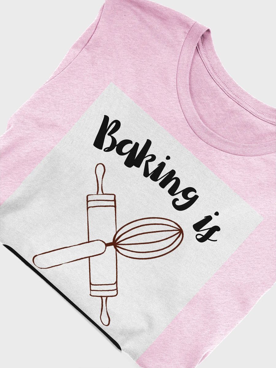 Therapy in Pink – Baking-Inspired Cotton Tee product image (5)
