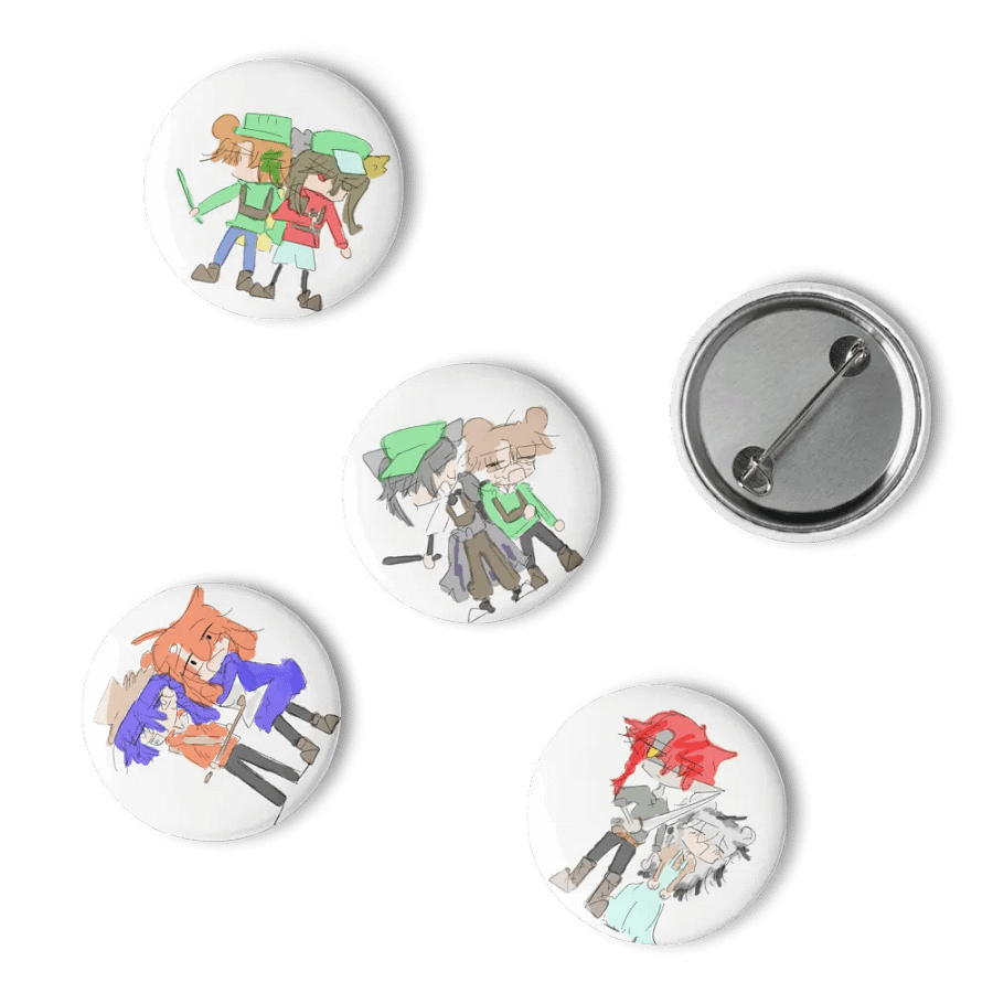 finding a new member for this blog Mountain Climbing pin buttons product image (10)