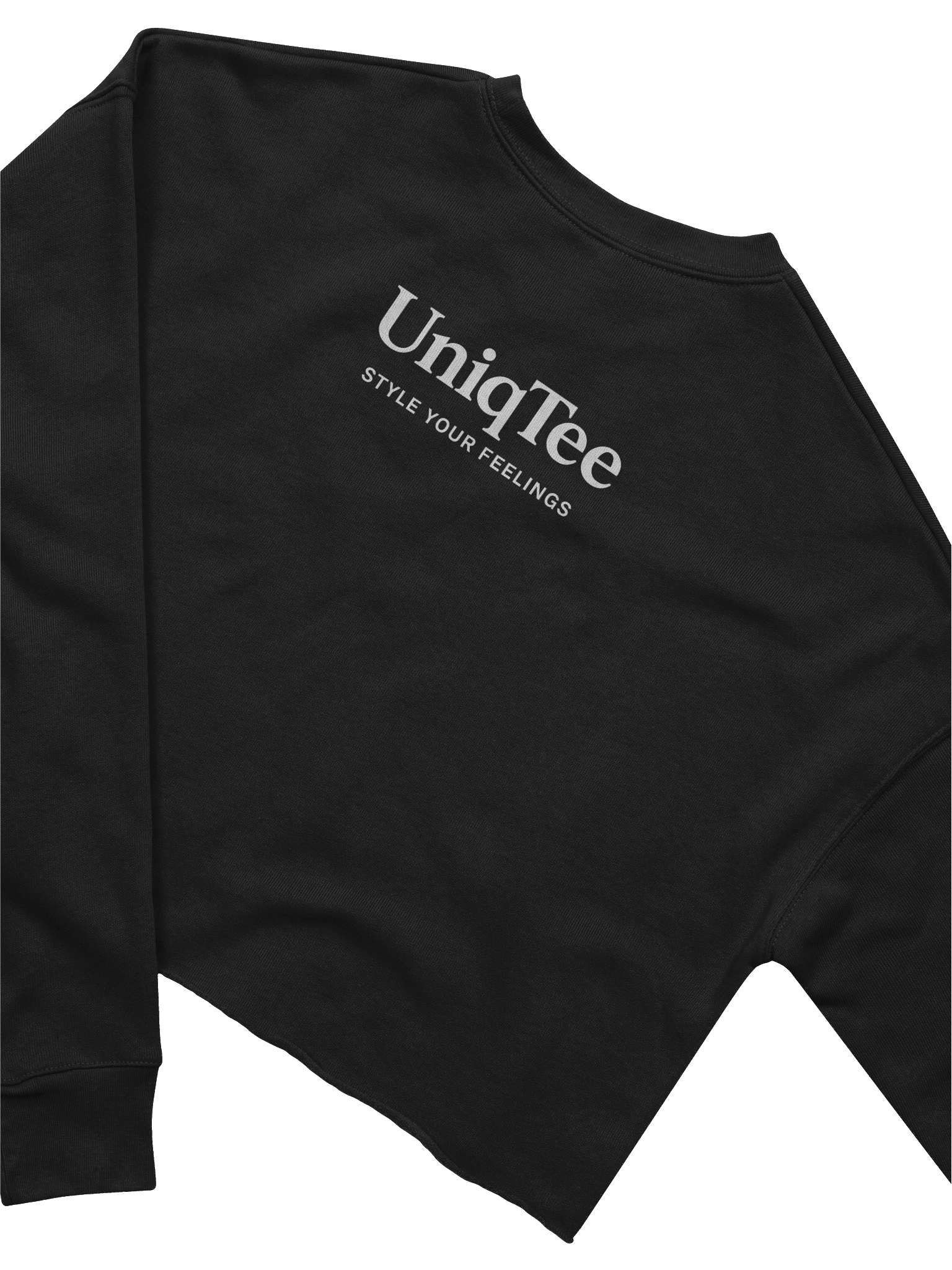 "Choose Happy" Crop Sweatshirt product image (4)