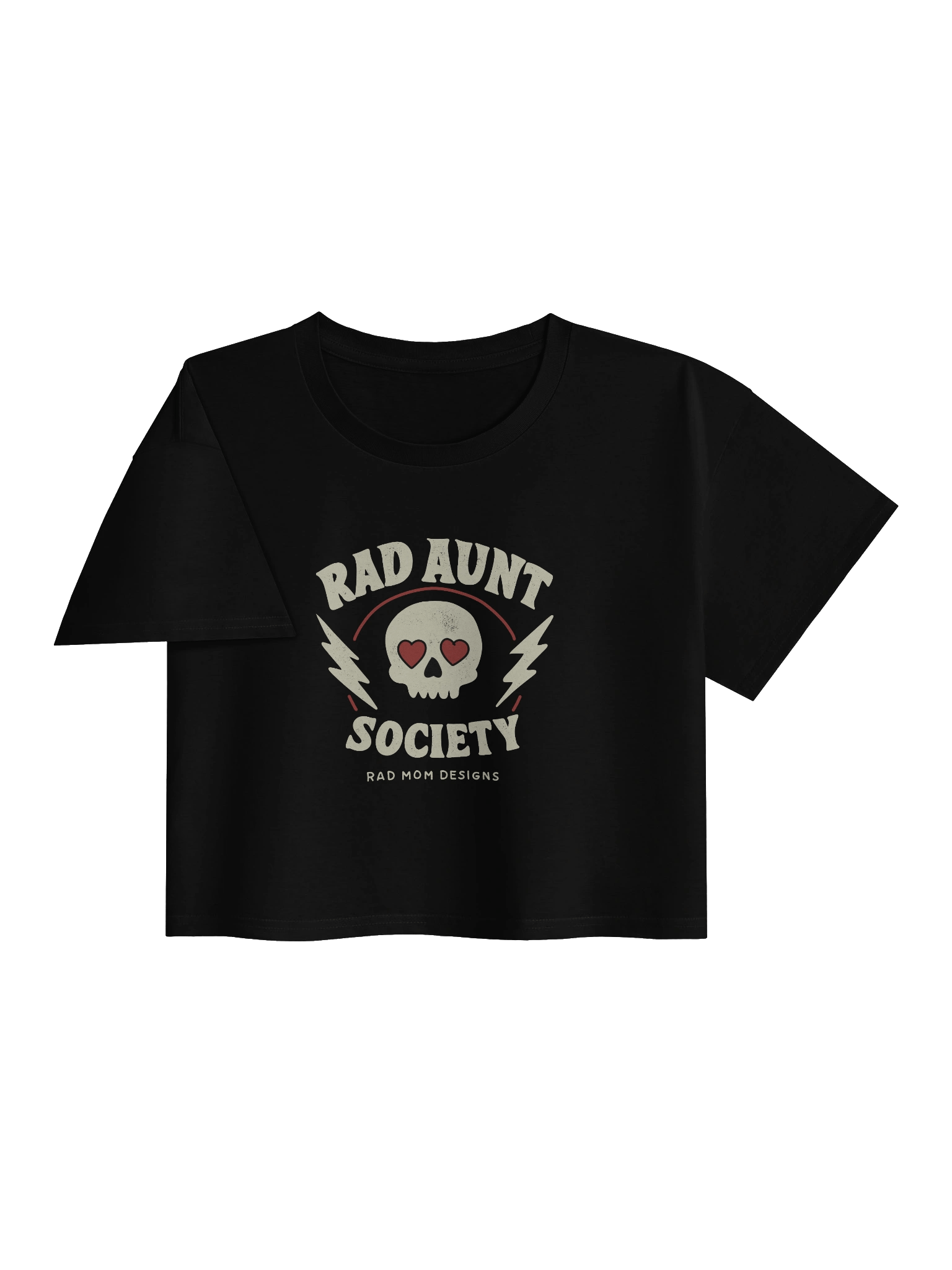 Rad Aunt Society Crop T-Shirt product image (3)