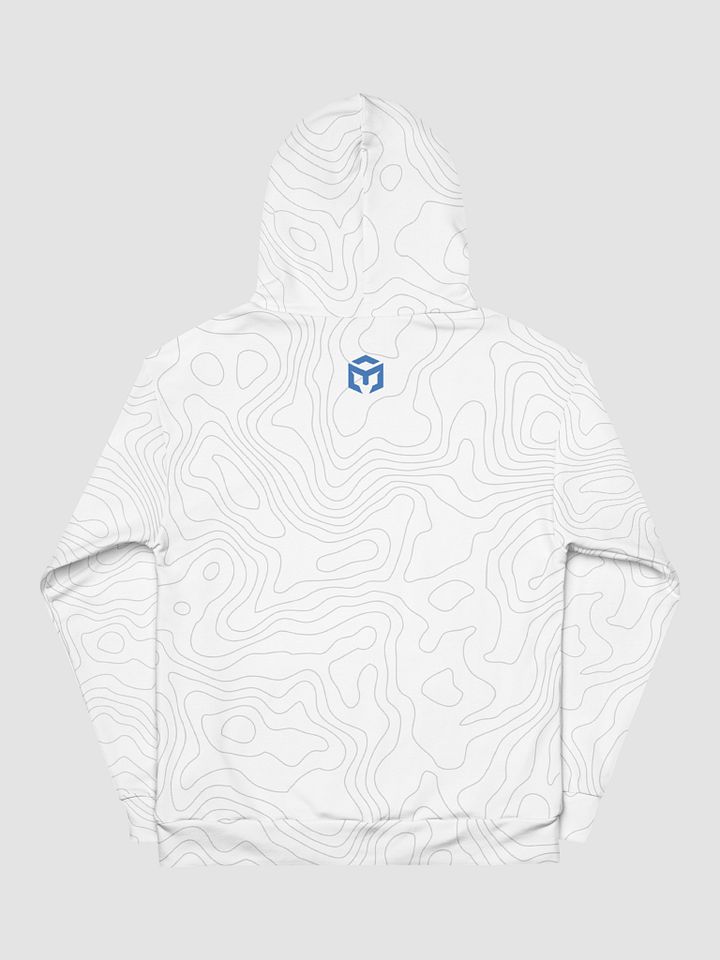 Maxroll Abstract White Hoodie product image (2)